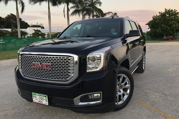 Transporte privado de lujo de ida y vuelta al aeropuerto CUN-Costa Mujer